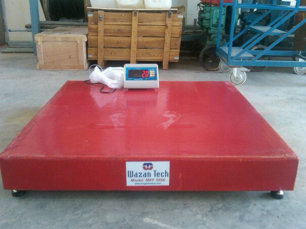 Weight Scale MKF 5000 at Plant